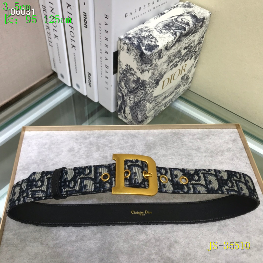Dior Belts 3.5 Width 017